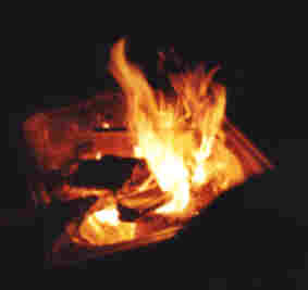 Blick auf den Campingplatz