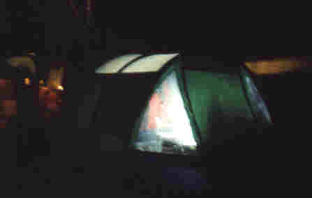 Blick auf den Campingplatz